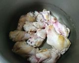 ほっくり煮込んだ手羽元大根作り方1写真