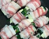 ほうれん草のちくわ豚バラ巻【JA福岡市】作り方4写真