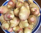 ばあばの簡単 新生姜漬け（黒砂糖）作り方1写真