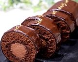 チョコレートロールケーキホワイトデー作り方1写真