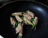 豚肉のカイワレ巻きコンソメジュレ作り方6写真