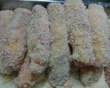 豚バラ茄子の巻き巻きフライ作り方4写真