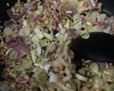 砂肝の焼うどん作り方2写真