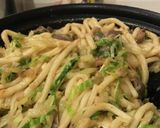 砂肝の焼うどん作り方4写真