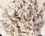 離乳食中期✩しらすと納豆のうどん作り方2写真