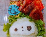 ラピュタ ロボット兵キャラ弁♪作り方4写真