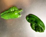 レンジ干し大根と丸ごとピーマンの和え物作り方8写真