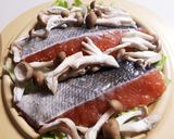 簡単レンチン☆鮭とキャベツのバター蒸し作り方1写真