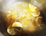 鱈とねぎのスープレモン風味作り方3写真