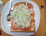 野菜のせチーズパン作り方2写真