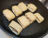 白ネギとチーズの油揚げはさみ作り方6写真