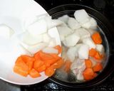 カレー鍋♪簡単カレールーで作り方8写真