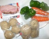 ベーコン野菜のカレー粉炒め♪簡単作り方1写真