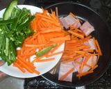 ベーコン野菜のカレー粉炒め♪簡単作り方7写真