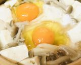 目玉鍋●鶏むね肉と豆腐のうどんなべ作り方3写真