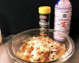 冷えても美味しいチーズおかかおにぎり作り方1写真