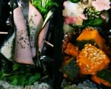 タコとワカメとキュウリとミョウガの酢物☺作り方4写真