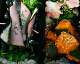 タコとワカメとキュウリとミョウガの酢物☺作り方4写真