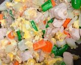 オートミールかさ増し炒飯作り方6写真