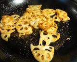 ＊レンコンのゴマドレ炒め＊作り方2写真