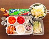冷凍食品♡野菜スープ（ソーセージ）作り方1写真