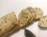 黒胡麻入りピーナッツクッキー作り方5写真