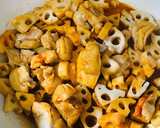 簡単☆鶏肉と蓮根の甘辛炒め作り方6写真