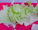 キャベツとあさりのサッと煮作り方1写真