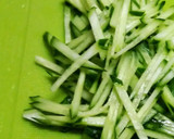 しゃぶしゃぶの残りでゴマだれ冷やし中華作り方2写真