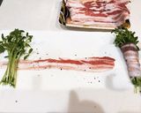 豆苗の豚肉巻き　バタポンで作り方2写真