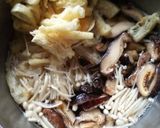 椎茸あと混ぜ炊き込みご飯作り方3写真