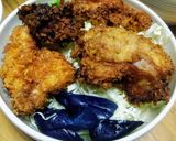 中濃&デミ、2色のソースチキンカツ丼作り方6写真