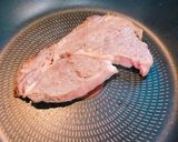 ステーキ肉を焼いただけ簡単♪サンドイッチ作り方1写真