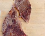 ステーキ肉を焼いただけ簡単♪サンドイッチ作り方3写真