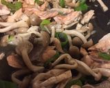 鮭といくらのガーリックバター醤油パスタ作り方3写真