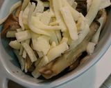 牛巻きとキノコのカレーチーズ焼き作り方6写真