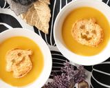 低糖質かぼちゃスープde ハロウィン作り方4写真