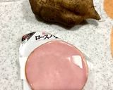 ヤーコンとハムのシャキシャキお好み焼き作り方1写真
