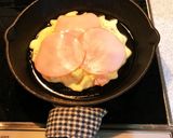 ヤーコンとハムのシャキシャキお好み焼き作り方10写真