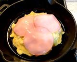 ヤーコンとハムのシャキシャキお好み焼き作り方12写真