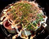 ヤーコンとハムのシャキシャキお好み焼き作り方16写真