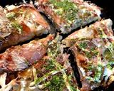 ヤーコンとハムのシャキシャキお好み焼き作り方17写真