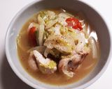満腹スープ煮☆白菜と鶏もも肉のコンソメ煮作り方5写真