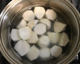 里芋と蒟蒻の煮物作り方3写真