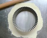 タルト型で作るパイの土台作り方1写真