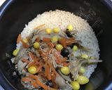 きのこご飯作り方9写真