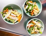 全てレンジ胸肉さつま芋プルコギビビンバ風作り方8写真