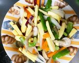 全てレンジ胸肉さつま芋プルコギビビンバ風作り方10写真