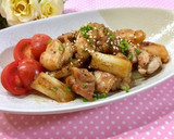 居酒屋気分♡串なし簡単☘️おうち焼き鳥作り方5写真