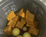 美味しいかぼちゃの煮物（炊飯器調理）作り方4写真